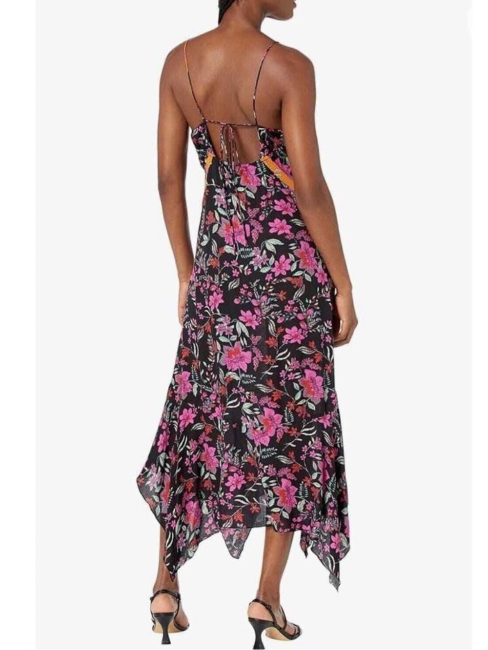 Free People There She Goes Floral Midi Slip - Picture 2 of 11